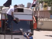 لحظة إحباط تهريب نصف طن بانجو في السويس .. فيديو