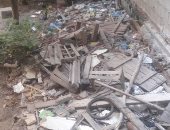 سيبها علينا.. شكوى من انتشار القمامة بشارع 657 فى المندرة بالاسكندرية