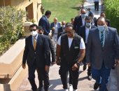 وزير الرياضة ومنتصر النبراوى يحضران البروفة الأخيرة لقرعة مونديال اليد