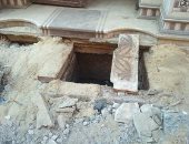 بلوعة صرف بدون غطاء تهدد حياة المارة بشارع الجيش فى رشيد بالبحيرة