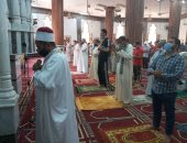 الأوقاف تؤكد التزام ووعى المصلين بضوابط صلاة الجمعة.. صور 