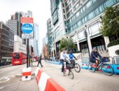 لندن تزيد ممرات الدراجات لضمان التباعد الاجتماعى للوقاية من كورونا