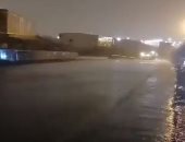 هطول أمطار غزيرة فى مكة المكرمة.. فيديو وصور