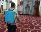 أوقاف الإسكندرية تواصل تعقيم وتطهير المساجد قبل صلاة الجمعة..صور