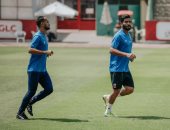 شموخ مروان.. وصية كهربا.. وثنائيات فى مران الأهلى.. صور