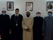 الكنيسة الكاثوليكية بالبحر الأحمر تستقبل وفدا من مشيخة الأزهر الشريف