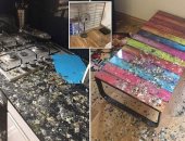 الحمام يغزو منزل طالب ويسبب فوضى كبيرة نتيجة غيابه 5 شهور .. اعرف القصة