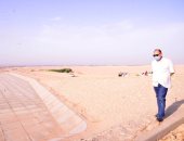 محافظ أسيوط مشروع صرف صحى منطقة بنى غالب الصناعية.. فيديو وصور
