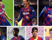 ميسي يتقدم 7 لاعبين فى ترسانة كومان الهجومية مع برشلونة