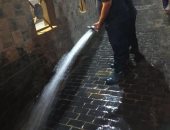 نائب محافظ الغربية يشهد تجربة عمليه للتعامل مع الأمطار بأنفاق طنطا.. صور