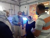 صحة الغربية تشكل لجنة لفحص شبكة الغازات بمستشفى السنطة