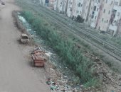 مطالب بتغطية مصرف مركز صقر بالشرقية بعد تحوله لمجمع للقمامة