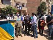 مساعد وزير الداخلية ومدير أمن القليوبية يتفقدان لجان انتخابات الشيوخ