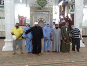 الأوقاف تطلق حملة نظافة وتعقيم واسعة بمساجد الجمهورية.. صور