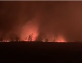 شاهد.. انفجار قوى فى ولاية أوريجون الأمريكية نتيجة حرائق الغابات