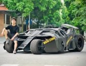 شاب يصنع سيارة "باتمان" مستوحاة من فيلم The Dark Knight .. اعرف القصة