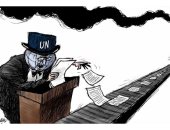 كاريكاتير صحيفة سعودية.. الغرب يجنى أرباح حروب الشرق الأوسط