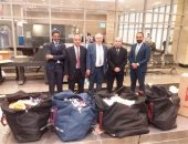 جمارك مطار القاهرة تحبط تهريب كمية من مستحضرات التجميل