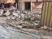 أهالى شارع المطراوى فى المطرية بالقاهرة يشكون طفح الصرف الصحى منذ أسبوع