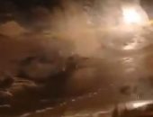 هطول أمطار غزيرة على مكة المكرمة.. فيديو وصور