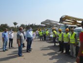 رئيس جهاز العاشر يتفقد الاستعدادات الأخيرة لاستقبال موسم الشتاء 