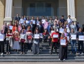 محافظ الاسكندرية يكرم 40 طالب من أوائل الثانوية العامة بينهم بائع "الفريسكا"