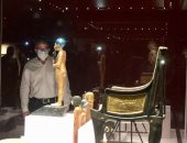 س وج .. هل انتهت تجهيزات عرض مقتنيات توت عنخ آمون بمتحف الغردقة؟