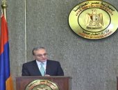 وزير خارجية أرمينيا: الأرمن فى مصر عملوا على تقوية أواصر الصداقة بين البلدين