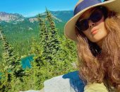 سلمي حايك تستعيد ذكرياتها مع الطبيعة تزامناً مع حرائق كاليفورنيا .. صورة