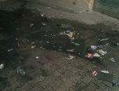 غرق شارع مصطفى حافظ في بشتيل بمياه الصرف الصحى.. سيبها علينا