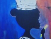 "منة" من الإسكندرية تشارك صحافة المواطن عددا من لوحاتها الفنية