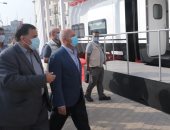 وزير النقل يعلن تطوير فورى لمحطة وورش عربات السكك الحديدية بمحافظة المنيا