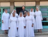 نائب بطريرك الكاثوليك ينظم ندوة لـ"راهبات صغيرات قلب يسوع".. صور