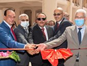 رئيس جامعة طنطا يفتتح المبنى التعليمى الجديد لكلية التربية النوعية