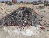 صحة شمال سيناء تعدم سجائر وأدخنة لعدم صلاحيتها وغير مطابقة للمواصفات