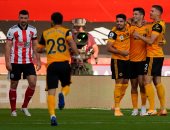 وولفرهامبتون يتخطى شيفيلد يونايتد بثنائية فى الدوري الإنجليزي