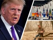 "تغير المناخ" يفرض نفسه على أجندة انتخابات أمريكا 2020 .. ترامب يؤكد سبب حرائق الغابات سوء إدارة.. وبايدن يصفه بـ"حارق مناخ"..والجارديان: سياسة الولايات المتحدة حول القضية سيحددها ساكن البيت الأبيض الجديد