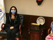 رئيسة القومى للمرأة تلتقى سفيرة البرتغال بالقاهرة