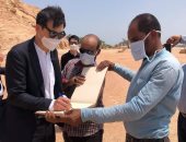  سفير كوريا الجنوبية يختتم زيارتة الى أسوان بجولة فى معبد أبوسمبل.. صور