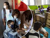 أوروبا تعود للدراسة بعد أشهر من إغلاق كورونا.. تحويل صالات الألعاب الرياضية لفصول فى إسبانيا ووضع الأثاث بين الطلاب.. وتوزيع 94 مليون كمامة على الطلاب بإيطاليا.. والدنمارك تعانى من صعوبة التباعد الاجتماعى