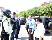 محافظ الشرقية يضبط 4 سيارات مخالفة لقواعد المرور بمدينة أبو حماد