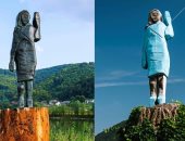 تماثيل ميلانيا فى سلوفينيا.. كراهية أم استغلال لشهرة السيدة الأمريكية الأولى؟