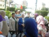 بالصور .."الشباب و الرياضة " بالإسكندرية تنظم مبادرة "تعالو نعلم بعض" 