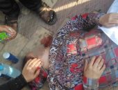 سائق قطار ينقذ فتاة حاولت إلقاء نفسها على شريط السكة الحديد في الغربية