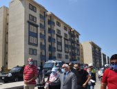 محافظ بورسعيد يتفقد مشروع الإسكان الاجتماعي المرحلة الثالثة ببورفؤاد