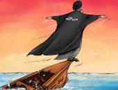 كاريكاتير.. حزب الله يغرق لبنان في المشاكل 