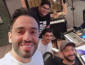 رامي جمال يسجل أغنية جديدة مع نادر حمدى فى الاستديو: "وعد بقنبلة فنية"