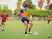 تقسيمة قوية فى مران المقاولون استعداداً لمباراة المقاصة.. صور