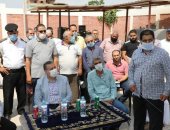 محافـظ المنوفية يتفقد مشروع صرف صحى أبخاص بتكلفة 36 مليون جنيه (صور)