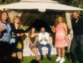 إلهام شاهين توجه رسالة شكر لـ بوسى شلبى بعد احتفالها بخطبة أمير